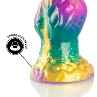img_177586_e79f653d672788c8556ffabccc5856a2_1.png EPIC - IRIS DILDO WITH RAINBOW TESTICLES OF PLEASURE