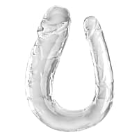 img_186471_ebdbd852fdedeffb8e4bebe0ca013093_1.jpg KING COCK - DOUBLE TROUBLE DOUBLE DILDO 44 CM CLEAR