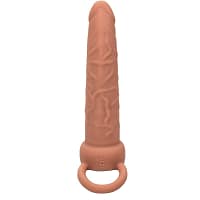 img_174514_2bb87e34a73282fa792ec1101c230ec6_1.jpg CALEXOTICS - PERFORMANCE MAXX RECHARGABLE DUAL PENETRATOR BROWN SKIN