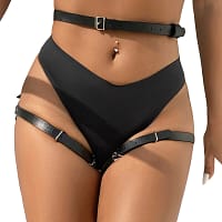img_175087_aa40500f52b56685f2f8da012ca26c03_1.jpg SUBBLIME - LEATHER WAIST AND LEG HARNESS BLACK ONE SIZE