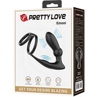 img_198295_f09776f3ed04508257c23099fcb35634_1.jpg PRETTY LOVE - EMONI PENIS RING + ANAL PLUG 12 VIBRATIONS BLACK