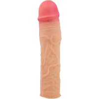 img_198612_86719e0ad4e2685e6c15bd0c794a9236_1.jpg PRETTY LOVE - STEVENSON PENIS SLEEVE WITH 7.6 CM EXTENSION FLESH