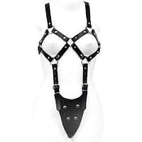 LEATHER BODY - EXPOSED BODY WOMAN