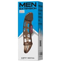 img_50035_dca32aa00d79508e6762e295d4665f23_1.jpg BAILE - PENIS EXTENSION SLEEVE WITH VIBRATION AND STRAP 13.5 CM