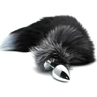 ALIVE - ANAL PLEASURE PLUG METAL FOX TAIL SIZE M