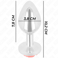 img_199050_6a18c8a44eb3463ebe17afdae86679ff_1.png KINK - PLUG ANAL ROSE RED SIZE L