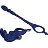 PRETTY LOVE - AYAD RABBIT VIBRATOR RING WITH PLUG BLUE
