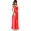 CHILIROSE - CR 3883 BABYDOLL LONG RED L/XL