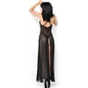 CHILIROSE - CR 3883 BABYDOLL LONG BLACK S/M