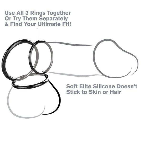 FANTASY C-RINGZ – SILICONE
