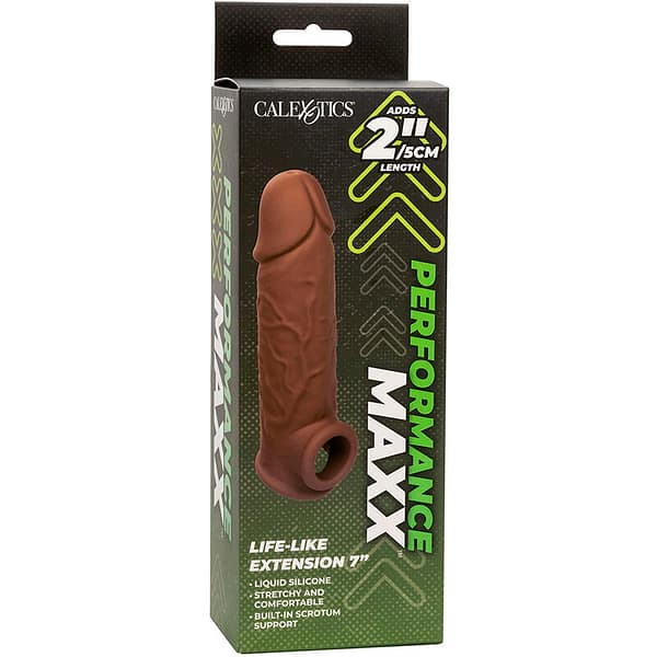 img_174378_9155f8acae5c5f70cc1b8a0169ad4307_1.jpg CALEXOTICS - PERFORMANCE MAXX LIFE-LIKE EXTENSION 7 BROWN SKIN
