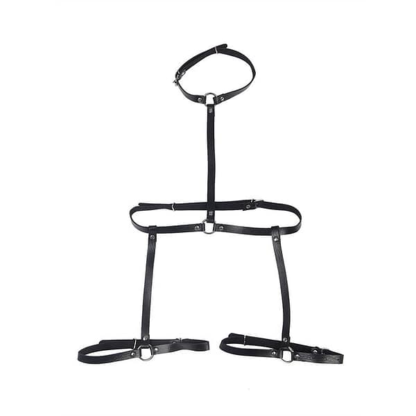 img_175080_1476392e5d8e72b464afb0268f654c82_1.jpg SUBBLIME - LEATHER BODY HARNESS BLACK ONE SIZE