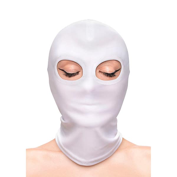 img_186405_024e138037e07c5fe11199e4ac1a3976_1.jpg NS NOVELTIES - FETISH & FASHION EYES HOOD NYLON WHITE