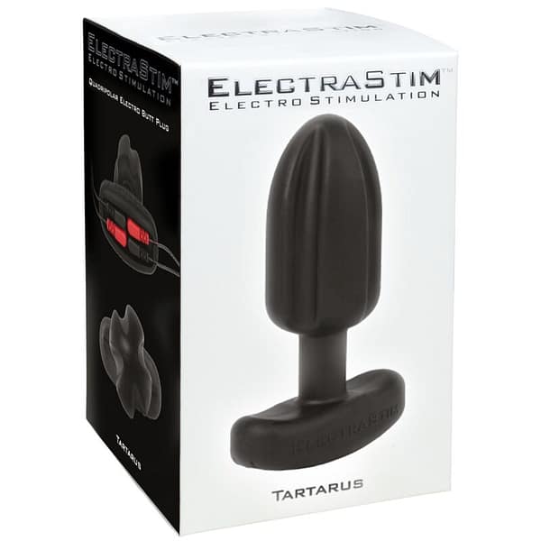 img_177558_7be8af6e25e01446d742838644c80a76_1.jpg ELECTRASTIM - TARTARUS ANAL PLUG QUADRIPOLAR SILICONE BLACK