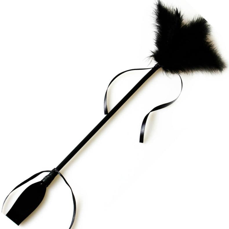 SECRETPLAY - BLACK WHIP & FEATHER - Afbeelding 2