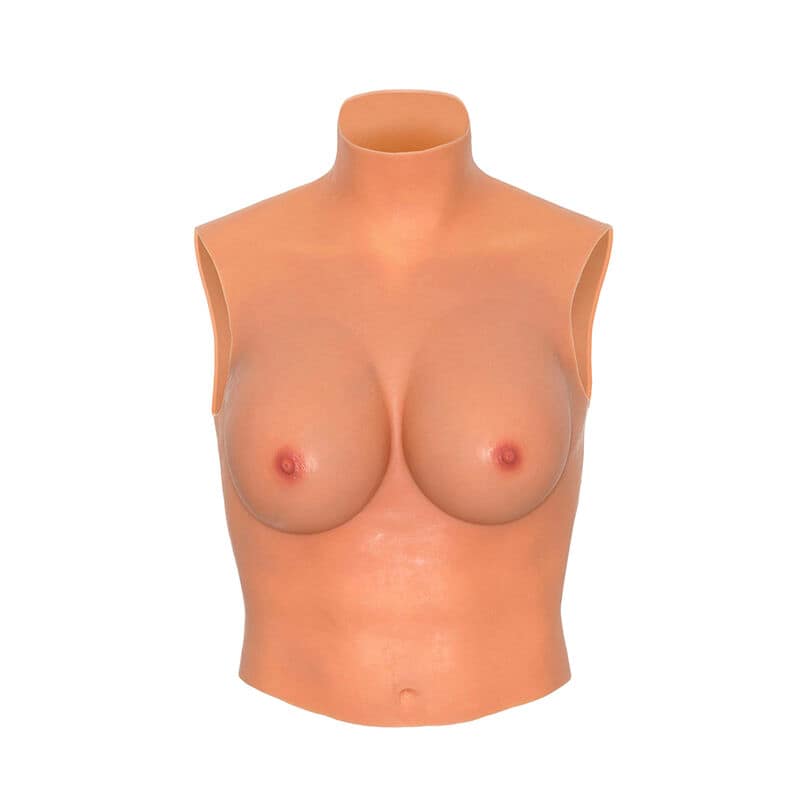 HIDDEN DESIRE - ALTER EGO WEARABLE BREAST SHIRT D-CUP FLESH - Afbeelding 2