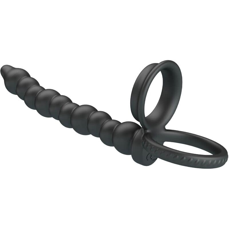 PRETTY LOVE - DILLION DOUBLE PENETRATION COCK RING BLACK - Afbeelding 4
