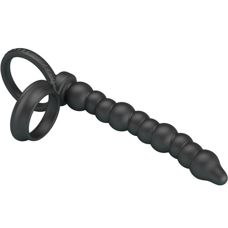 PRETTY LOVE - DILLION DOUBLE PENETRATION COCK RING BLACK - Afbeelding 5