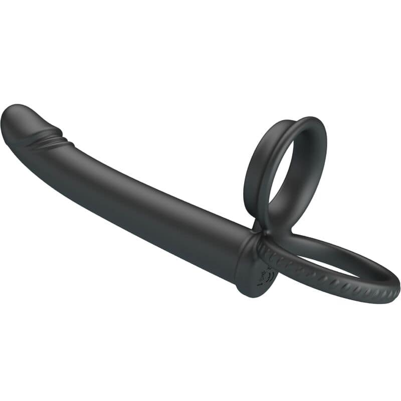PRETTY LOVE - DILLION DOUBLE PENETRATION DOUBLE COCK RING BLACK - Afbeelding 4
