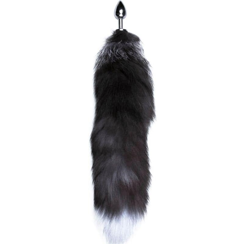 ALIVE - ANAL PLEASURE PLUG METAL FOX TAIL SIZE L - Afbeelding 2