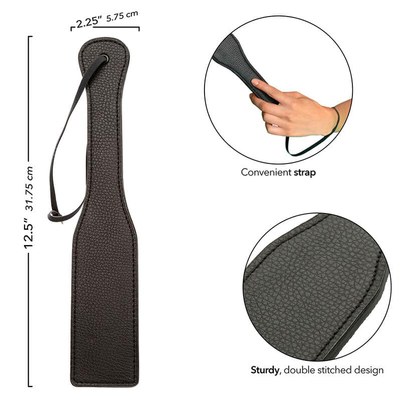 CALEXOTICS - NOCTURNAL PADDLE LEATHER BLACK - Afbeelding 5